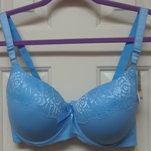 Light Blue Push Up Bra 38dd